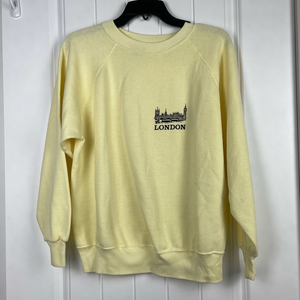 Vintage London crew neck sweater